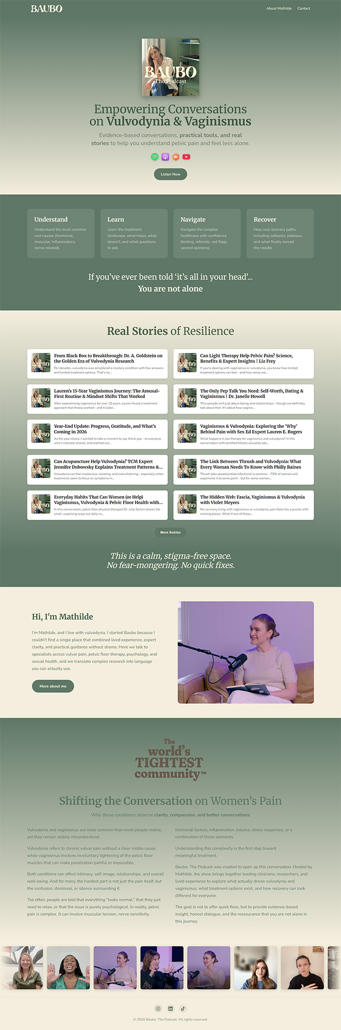 PodSite preview
