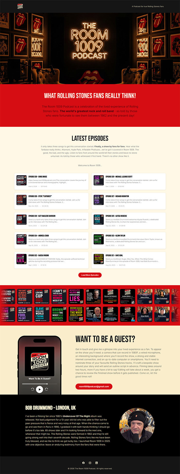 PodSite preview