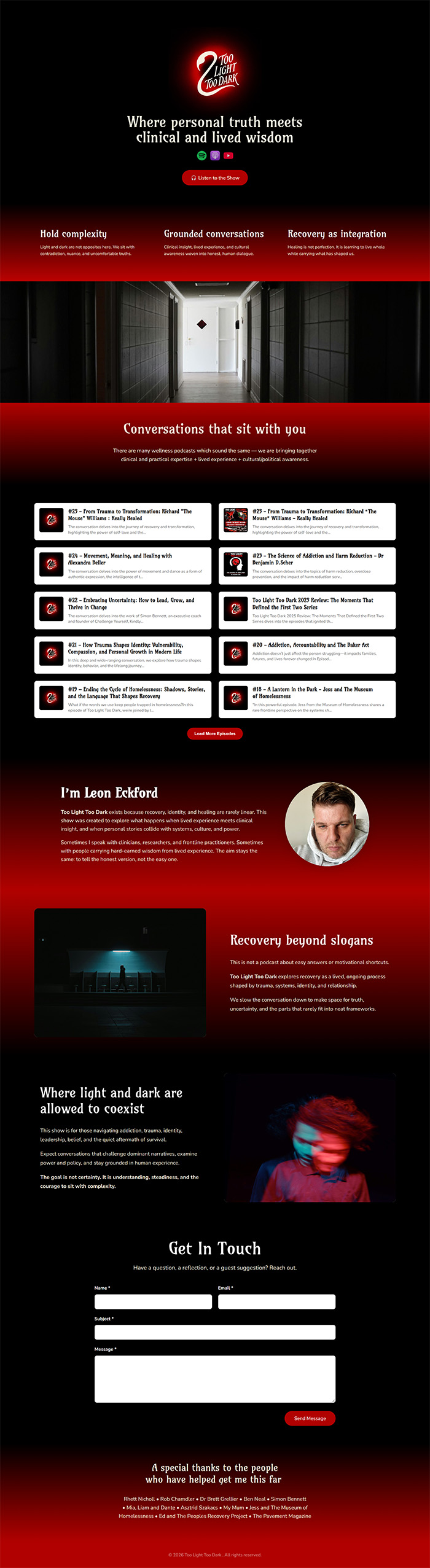 PodSite preview